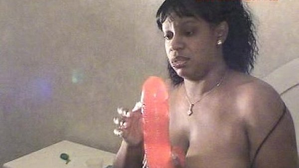 Freaky milf plays with dildo and gives head 