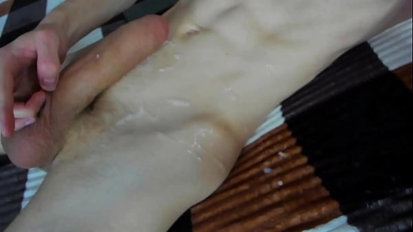 Overexcited Twink Cumming A Lot On Himself! thumbnail