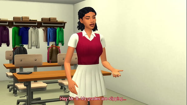 Virgin TeenFucks her Male_Teacher_for Extra Credit