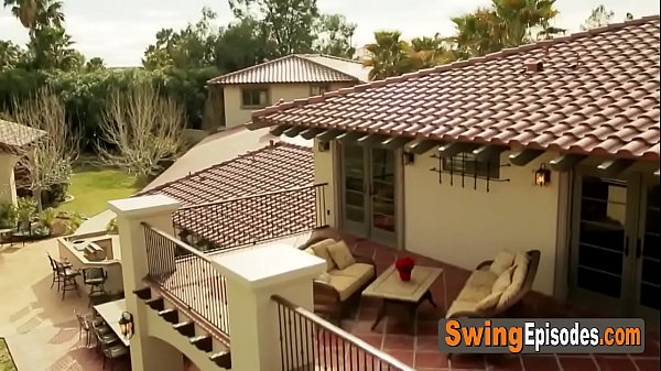 Swingers_are breaking the ice before theyfuck in an orgy.