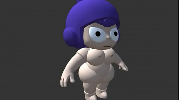uma anima&ccedil;&atilde;o 3d 18 de uma personagem muito gostosa do bralw starts 