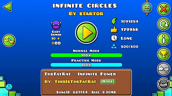 InfiniteCircles98 FAIL