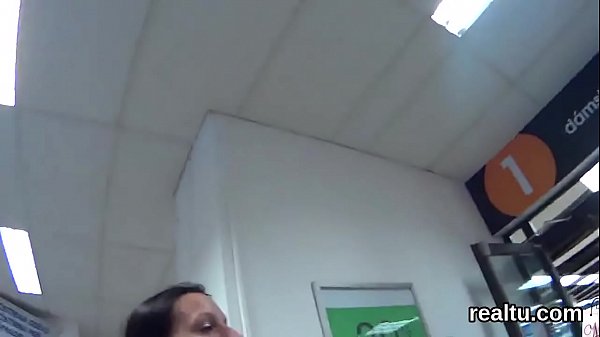 Exceptional czech kitten gets tempted in the shopping centre and nailed in pov 