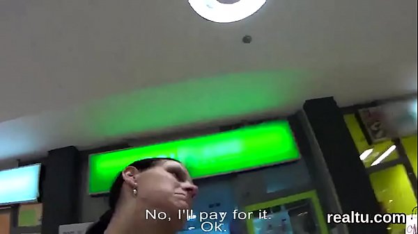 Exceptional czech kitten gets tempted in the shopping centre and nailed in pov 