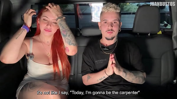 Andrea Pardo fucks hard in the car until she cums in an explosive SQUIRT! - Juan Bustos Road 