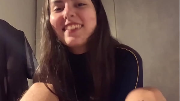 Real couple passionate sex &ndash; she rides him wild then takes a huge load on her back