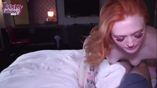 Affair With Babysitter! RedHead Strawberry Fields Got Creampied By Seth Brogan 