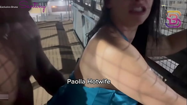 Filmei minha esposa puta em publico dando para um preto roludo paolla hotwife