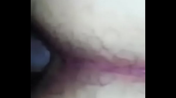 Hitting it from the back as she moans