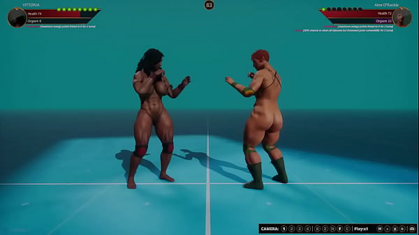 Vittoria vs aine nf3d lesbian sexfight 