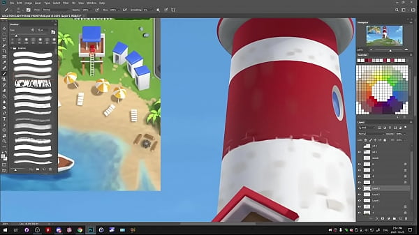 Stream Picarto DarkCookie_Summertime Saga_2021 10_25