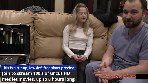 Stacy Shepards 1st Gyno Exam 