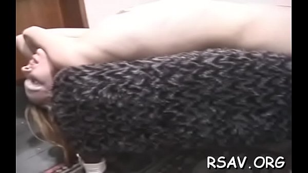 Ballgagged and spanked red 