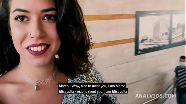 Italian Sluts, Elisabetta Zaffiro drinks pee and gets fucked in the ass with exhibitionism, outdoor and facial GL316 