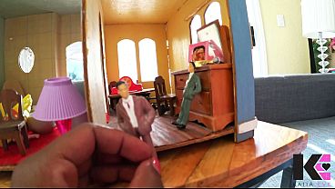 Giantess hunters punish & vore misbehaved tinies 