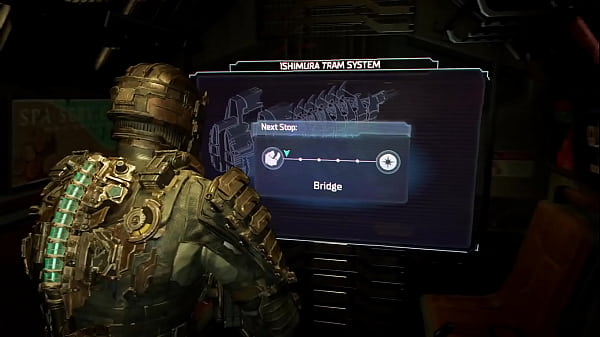 Isaac watches kendra on the tram 