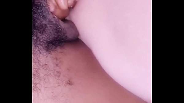 Closeup of my pretty pussy eating his whole bbc 