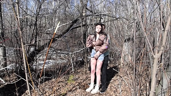 Play MP4 - Caught and roughly fucked a young slut in the forest