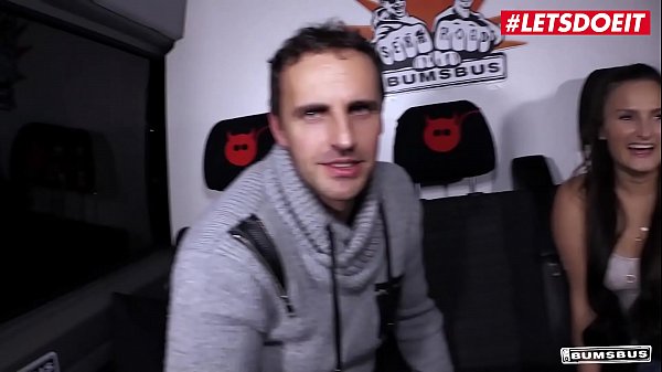 BUMS BUS - #Holly Banks - Slutty German Teen Rides_A Big Cock On The_Van Fuck