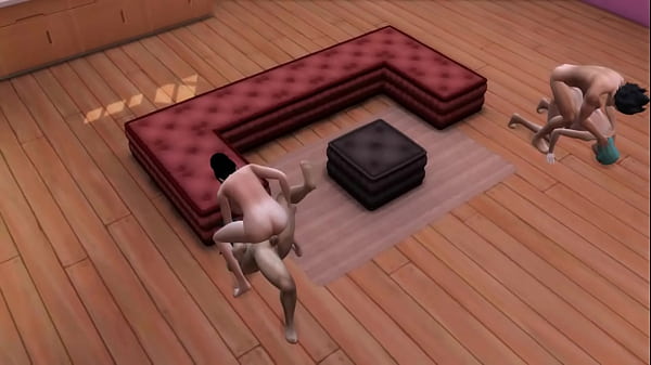 Goku and vegeta decide to try out eachothers wives bulma and chichi 