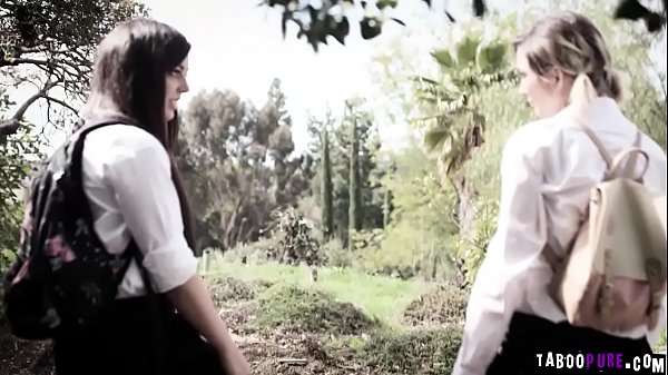 Teens skip class and got fucked at the abandonded house