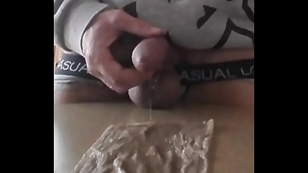I Piss And Jerk Off With My Piss, My Balls Tied With A Tie, Video Not Blurred thumbnail