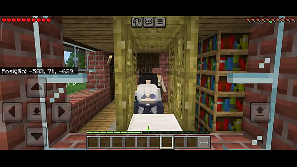 Prazer quadrado no Minecraft ? 