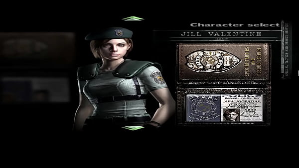 JILL VALENTINERESIDENT EVIL XXX DANGEROUS ENCOUNTERS