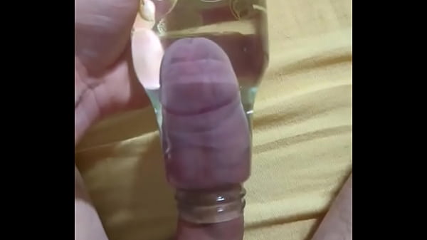 Dick in bottle