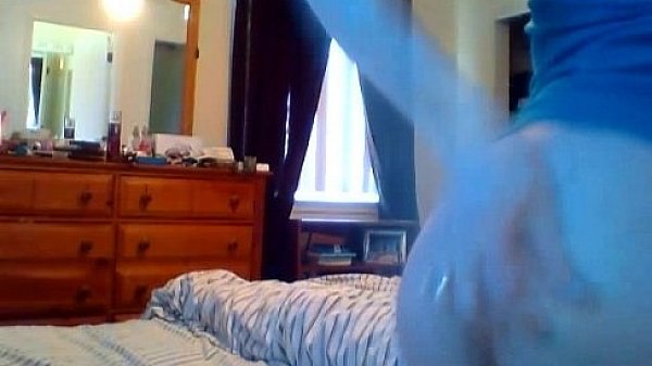 Homemade girl playing with dido 