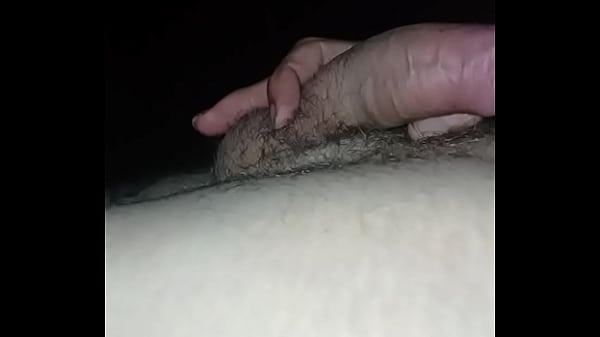 having a wank