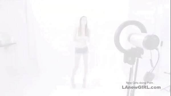 Alluring teen model got seduced by the producer