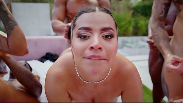 2 BadiesIn Gangbang Double Penetration_Huge Squirts DVP