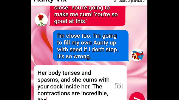 Auntyfinallypops her Pumpkin s cherry sexting theirfinal climax together