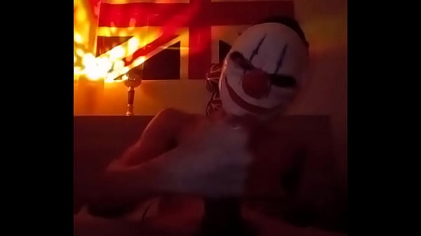 Clown love masturbation