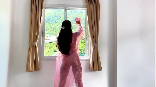 Transparent dress see my