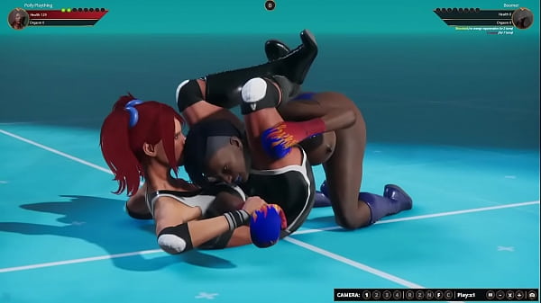 Polly vs boomer nf3d female mma battle 