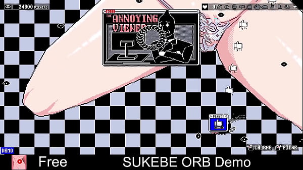 SUKEBE ORB Demo (Free Steam Demo Game) Anime, Hentai, Interactive, Controller Support, Monster Girl, Casual, Sexual Content, Shooter, Pixel Graphics 