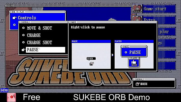 Sukebe orb demo free steam demo game anime hentai interactive controller support monster girl casual sexual content shooter pixel graphics 