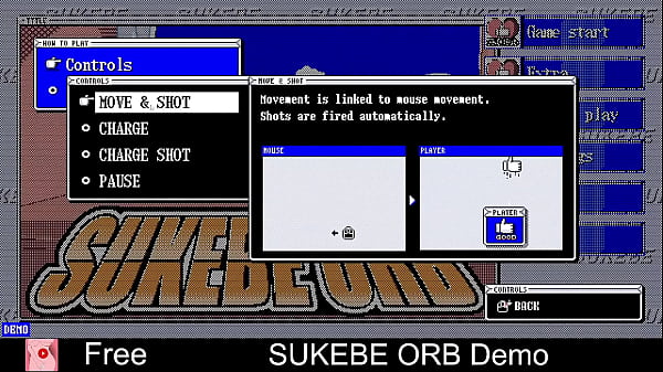 Sukebe orb demo free steam demo game anime hentai interactive controller support monster girl casual sexual content shooter pixel graphics 