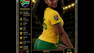 Las 26 Modelos Rankeadas De La Selecci&oacute;n Virtual De Africa Del Sur thumbnail