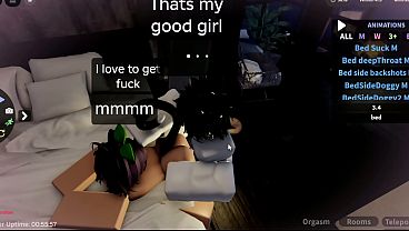 Roblox sex with a cute catgirl fan