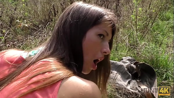 Hunt4k. Tall Hottie Gives Tender Asshole For Hard Outdoor Fucking thumbnail
