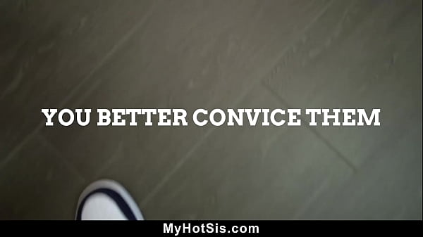 Stepbrother Stuffs His Big Cock Into Stepsister's Tight Pussy to Vote for Her - Myhotsis 