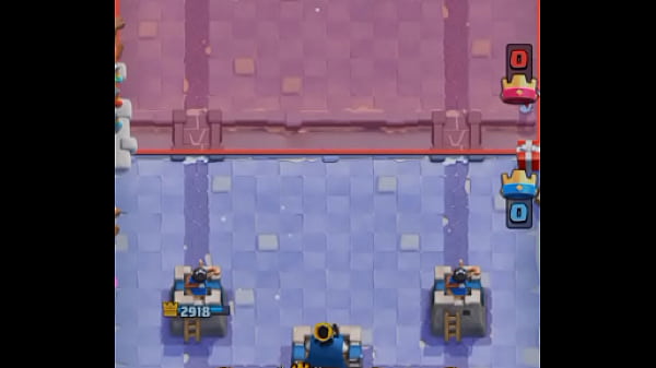 Cogida a un wey que no sabe jugar Clash Royale 
