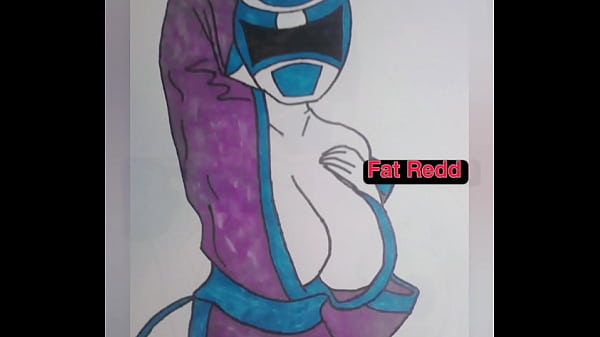 Multicolored sexy fighter 