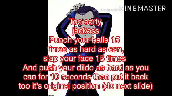 Raven (teen Titans) Femdom Joi - Hentai Domination Joi - Cbt - Painful thumbnail