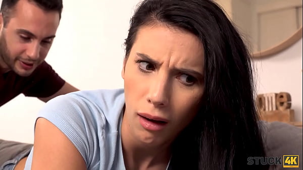 STUCK4K. Getting stuck in the couch ended with a naughty adventure 