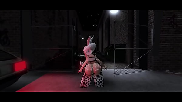 Conejita llena de semen 