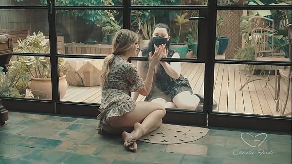 TRAILER DIVIDED Charlie Forde_and Astrid Love_in emotional COVID mutual masturbation